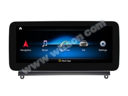 Ecrã Android 13 12.3" Snapdragon 680 4GB 64GB Mercedes-Benz C W204 NTG 4.0 2008-2010