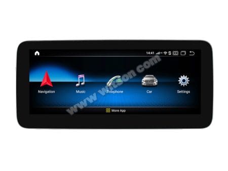 Ecrã Witson Android 13 12.3" Snapdragon 680 4GB 64GB Mercedes A CLA GLA G NTG 4.5 2013-2015