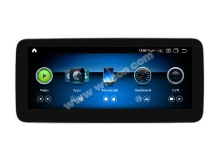 Ecrã Witson Android 13 12.3" Snapdragon 680 4GB 64GB Mercedes A CLA GLA G NTG 4.5 2013-2015 - Image 3