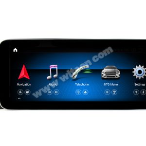 Ecrã Android 13 12.3" Snapdragon 680 4GB 64GB Mercedes-Benz C W204 NTG 4.5 2011-2014
