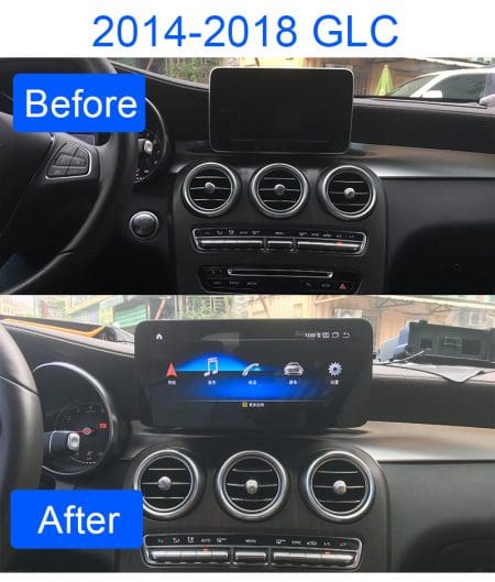 Ecrã Android 13 12.3" Snapdragon 680 4GB 64GB Mercedes C GLC VITO X NTG 5.0 - Image 12