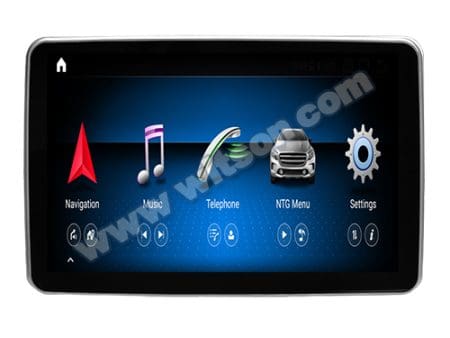 Ecrã Android 13 9" Snapdragon 680 4GB 64GB Mercedes-Benz GLE GLS NTG 5.0 2015-2019