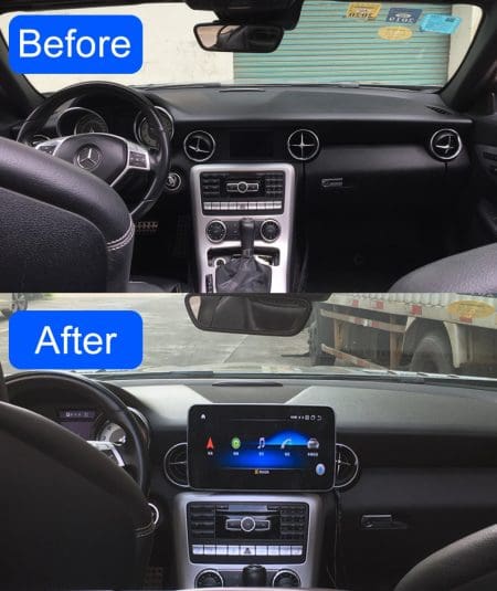 Ecrã Android 13 9" Snapdragon 680 4GB 64GB Mercedes-Benz SL 2013-2015 SLK 2011-2015 NTG 4.5 - Image 8