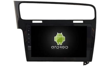 Rádio Witson Android 14 UIS7862 4GB 64GB 10.1" VW Golf 7 2012-2020 (preto)