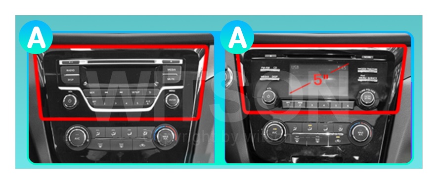 Rádio Witson Android 14 UIS7862 4GB 64GB 10.1" Nissan Qashqai J11 XTrail 3 T32 2013-2017 - Image 3