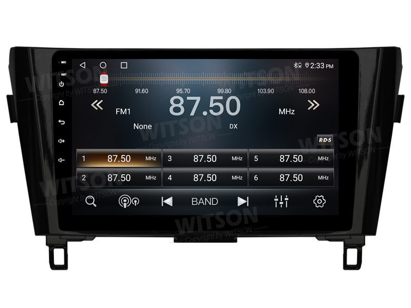 Rádio Witson Android 14 UIS7862 4GB 64GB 10.1" Nissan Qashqai J11 XTrail 3 T32 2013-2017 - Image 3