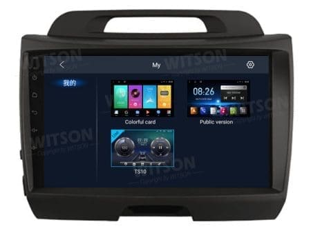 Rádio Witson Android 14 UIS7862 4GB 64GB 9" KIA Sportage 3 2010-2016 - Image 5
