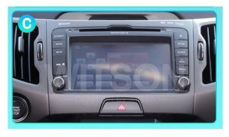 Rádio Witson Android 14 UIS7862 4GB 64GB 9" KIA Sportage 3 2010-2016 - Image 6