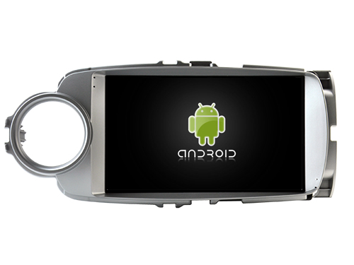 Rádio Witson Android 14 UIS7862 4GB 64GB 9" Toyota Yaris 2012-2017 (prateado) - Image 3