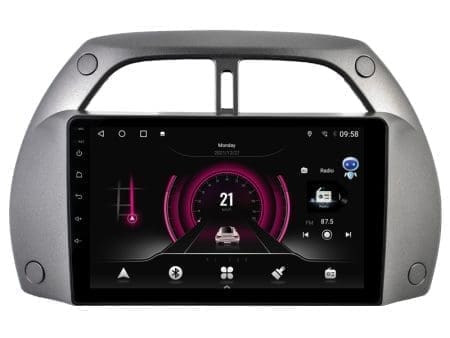 Rádio Witson Android 14 UIS7862 4GB 64GB 9" Toyota RAV4 CA20 CA20W XA20 2001-2006