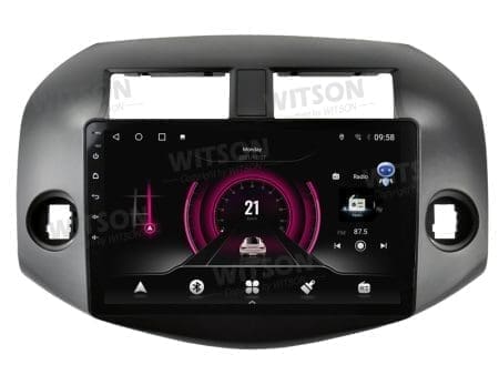 Rádio Witson Android 14 UIS7862 4GB 64GB 10.1" Toyota RAV4 3 XA30 2005-2013