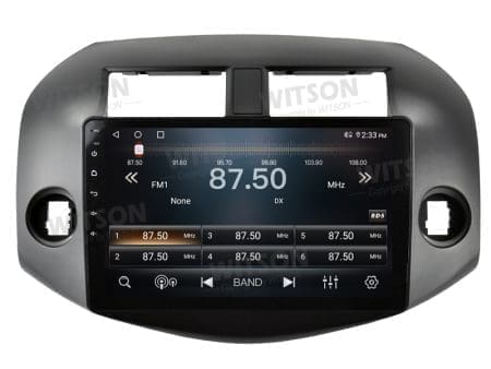 Rádio Witson Android 14 UIS7862 4GB 64GB 10.1" Toyota RAV4 3 XA30 2005-2013 - Image 3