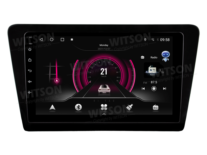 Rádio Witson Android 14 UIS7862 4GB 64GB 10.1" Skoda Rapid 2013-2019 - Image 2