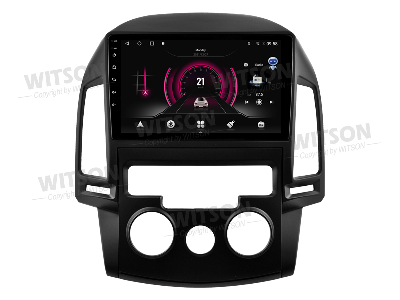Rádio Witson Android 14 UIS7862 4GB 64GB 9" Hyundai I30 2006-2011 - Image 2