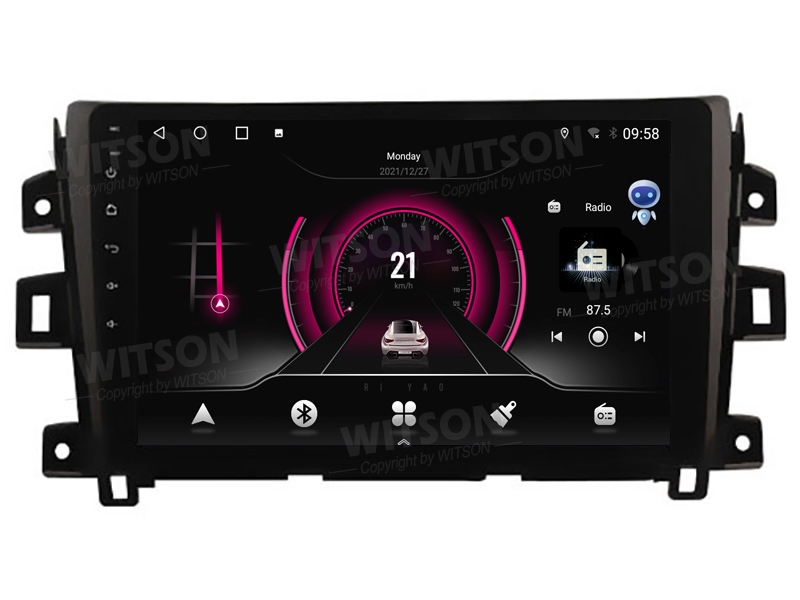 Rádio Witson Android 14 UIS7862 4GB 64GB 10.1" Nissan Navara Frontier NP300 2011-2016 - Image 2