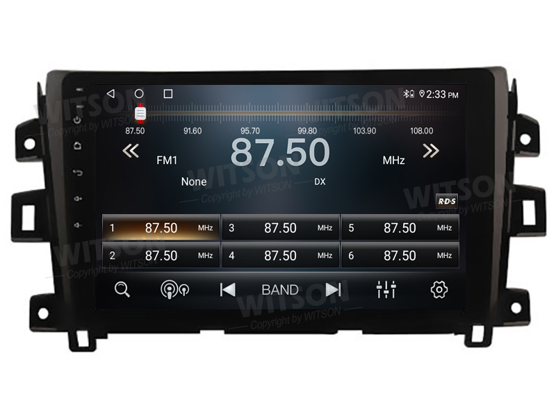 Rádio Witson Android 14 UIS7862 4GB 64GB 10.1" Nissan Navara Frontier NP300 2011-2016 - Image 3