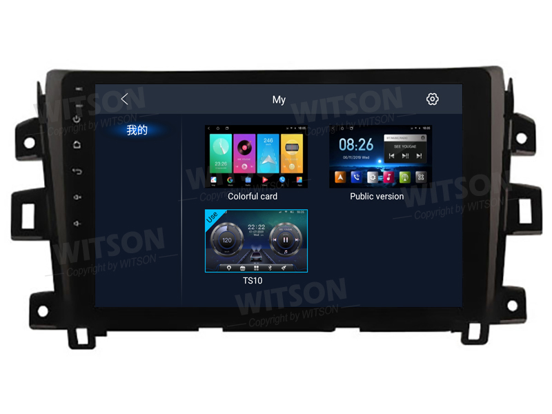 Rádio Witson Android 14 UIS7862 4GB 64GB 10.1" Nissan Navara Frontier NP300 2011-2016 - Image 2