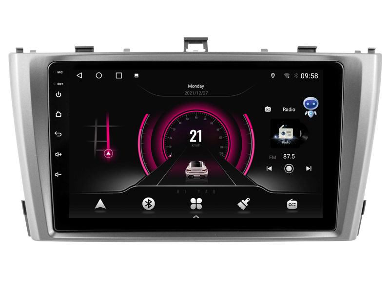 Rádio Witson Android 14 UIS7862 4GB 64GB 9" Toyota Avensis 3 2008-2015
