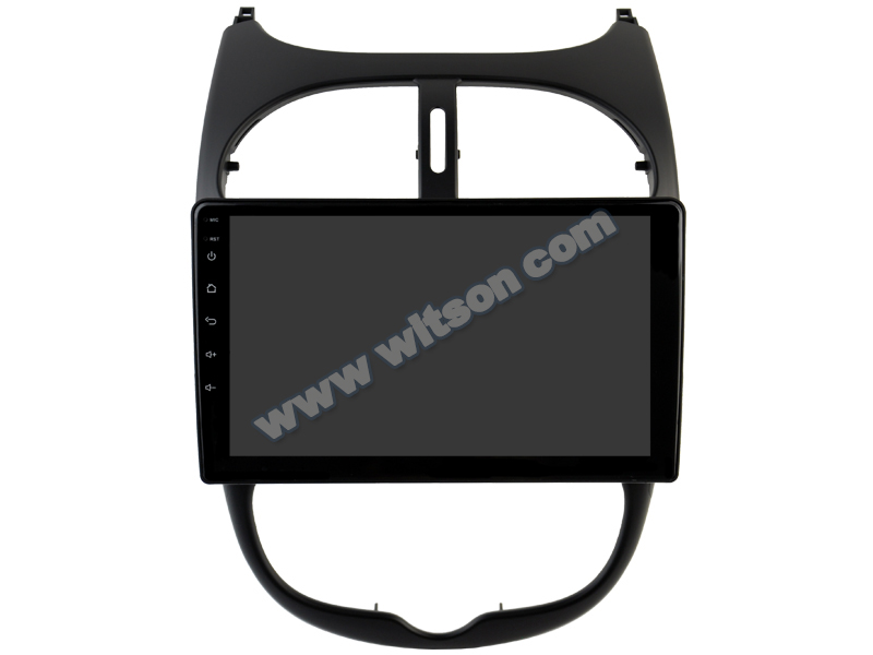 Rádio Witson Android 14 UIS7862 4GB 64GB 9" Peugeot 206 2001-2008 - Image 3