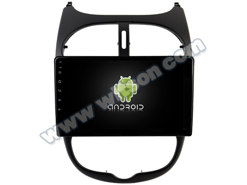 Rádio Witson Android 14 UIS7862 4GB 64GB 9" Peugeot 206 2001-2008 - Image 4