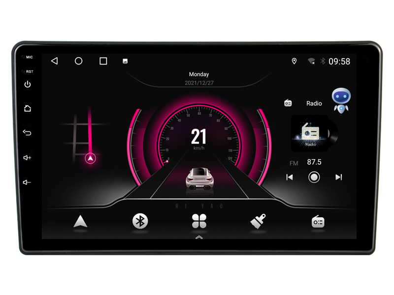 Rádio Witson Android 14 UIS7862 4GB 64GB 9" Peugeot 308 2013-2017