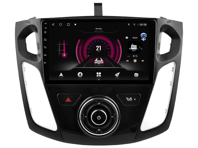 Rádio Witson Android 14 UIS7862 4GB 64GB 9" Ford Focus Mk 3 2011-2019