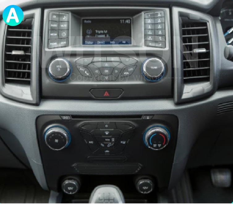 Rádio Witson Android 14 UIS7862 4GB 64GB 9"Ford Ranger Everest 2016-2020 - Image 4