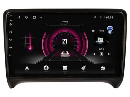 Rádio Witson Android 14 UIS7862 4GB 64GB 9" Audi TT MK2 8J 2006-2014