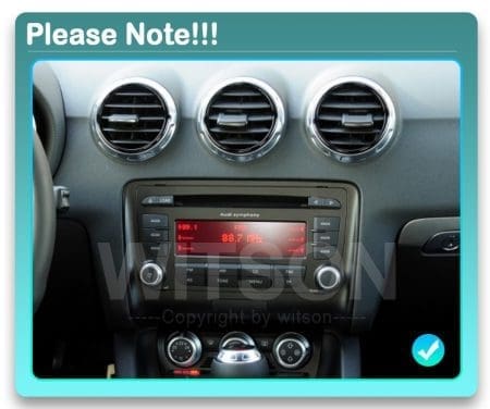Rádio Witson Android 14 UIS7862 4GB 64GB 9" Audi TT MK2 8J 2006-2014 - Image 6