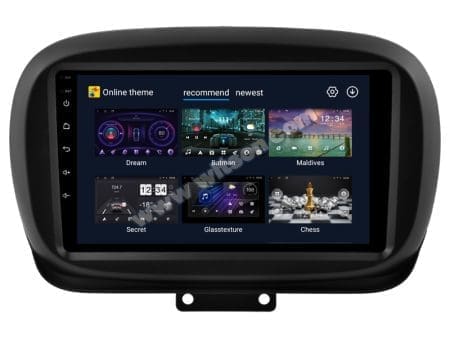 Rádio Witson Android 14 UIS7862 4GB 64GB 9" Fiat 500X 2014-2020 - Image 3