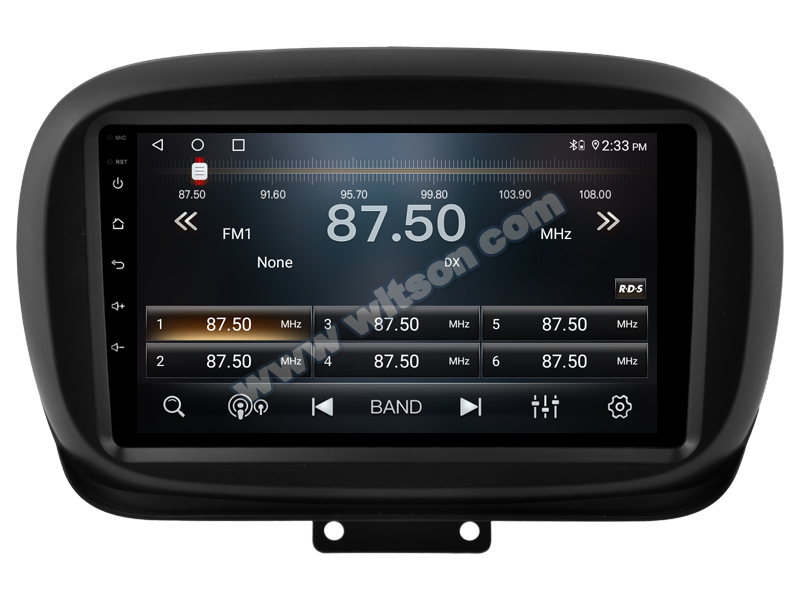 Rádio Witson Android 14 UIS7862 4GB 64GB 9" Fiat 500X 2014-2020 - Image 5