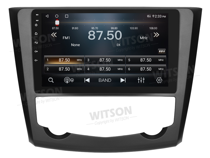 Rádio Witson Android 14 UIS7862 4GB 64GB 9" Renault Kadjar 2015-2017 - Image 3
