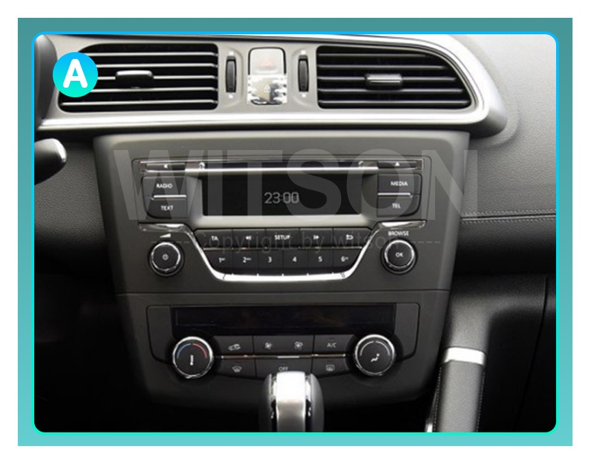 Rádio Witson Android 14 UIS7862 4GB 64GB 9" Renault Kadjar 2015-2017 - Image 5