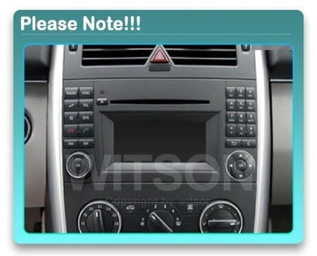 Rádio Witson Android 14 UIS7862 4GB 64GB 9" Mercedes-Benz A W169 B W245 Sprinter Vito Viano 05-11 - Image 5