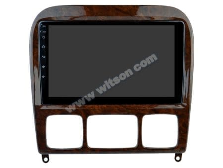Rádio Witson Android 14 UIS7862 4GB 64GB 9" Mercedes-Benz S Class W220 1998-2005