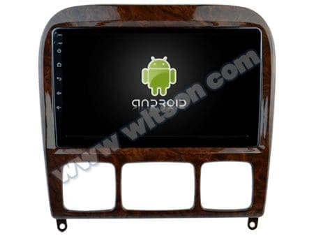 Rádio Witson Android 14 UIS7862 4GB 64GB 9" Mercedes-Benz S Class W220 1998-2005 - Image 3
