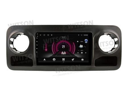 Rádio Witson Android 14 UIS7862 4GB 64GB 10.1" Mercedes-Benz Sprinter 2018-2022