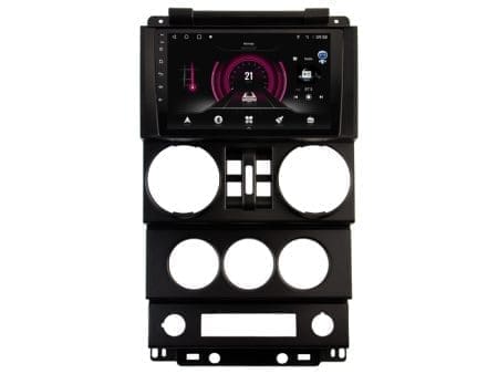 Rádio Witson Android 14 UIS7862 4GB 64GB 9" Jeep Wrangler JK (2008-2010)