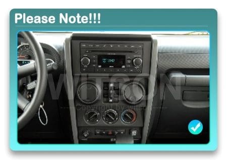 Rádio Witson Android 14 UIS7862 4GB 64GB 9" Jeep Wrangler JK (2008-2010) - Image 6