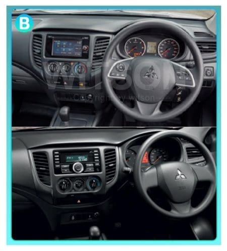 Rádio Witson Android 14 UIS7862 4GB 64GB 9" Mitsubishi L200 5 2015-2019 - Image 4