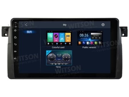 Rádio Witson Android 14 UIS7862 4GB 64GB 9" BMW Série 3 E46 Rover 75 1998-2006 - Image 4