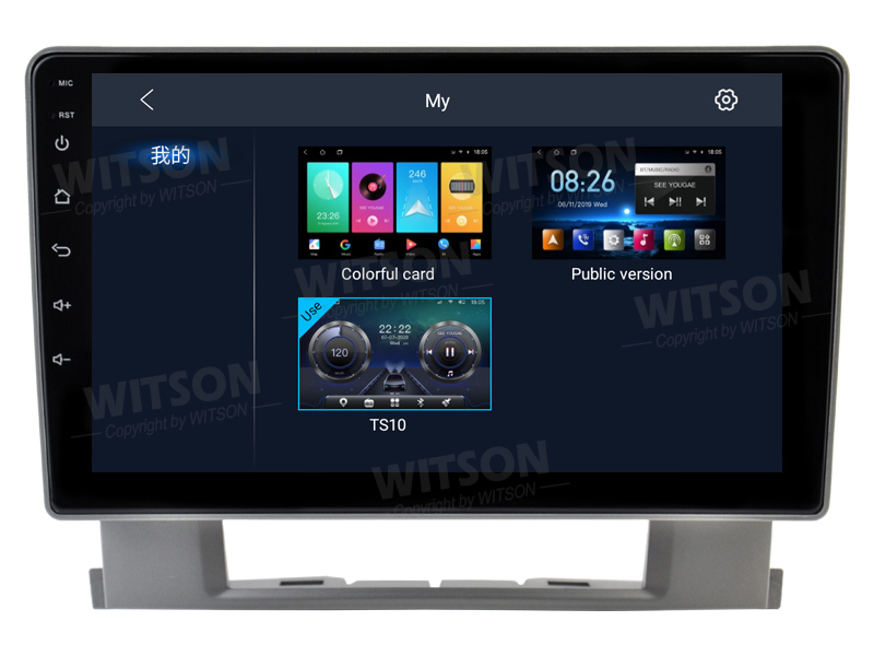 Rádio Witson Android 14 UIS7862 4GB 64GB 9" Opel Astra J 2009-2015 - Image 4
