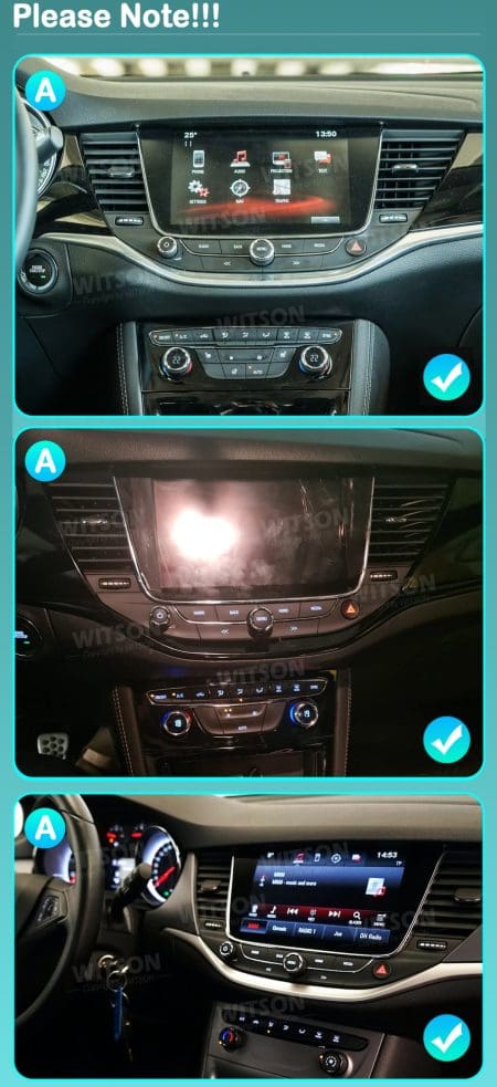 Rádio Witson Android 14 UIS7862 4GB 64GB 9" Opel Astra K 2016-2017 - Image 4