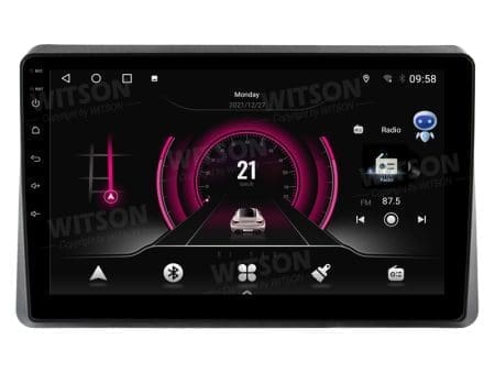 Rádio Witson Android 14 UIS7862 4GB 64GB 9" Renault Master Nissan NV400 Opel Movano 2 2019-2023