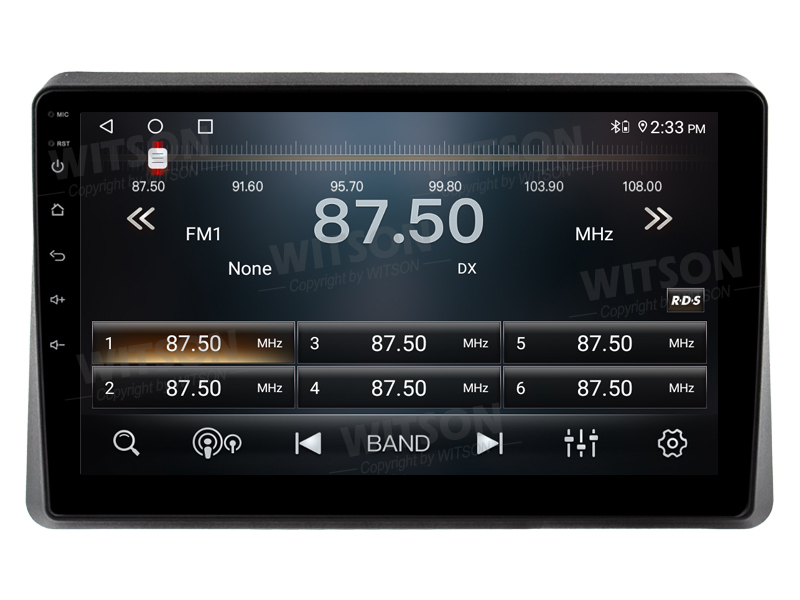 Rádio Witson Android 14 UIS7862 4GB 64GB 9" Renault Master Nissan NV400 Opel Movano 2 2019-2023 - Image 3