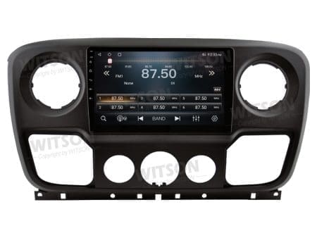 Rádio Witson Android 14 UIS7862 4GB 64GB 9" Renault Master Nissan NV400 Opel Movano 2010-2021
