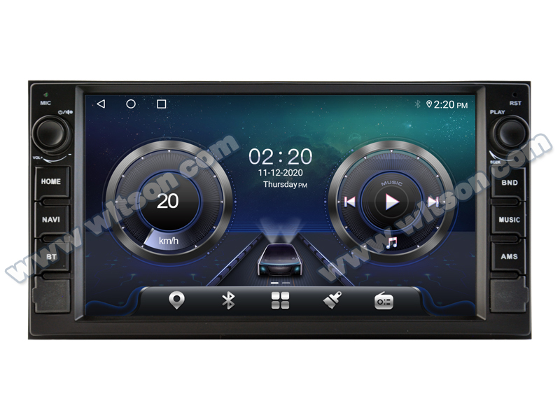 Rádio Witson Android 14 UIS8581A 4GB 64GB 7" Nissan Micra, Juke Qashqai High - Image 2