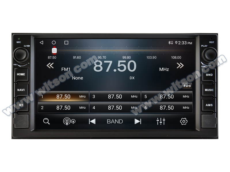 Rádio Witson Android 14 UIS8581A 4GB 64GB 7" Nissan Micra, Juke Qashqai High - Image 3