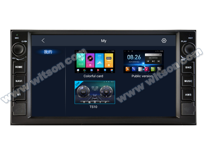 Rádio Witson Android 14 UIS8581A 4GB 64GB 7" Nissan Micra, Juke Qashqai High - Image 4