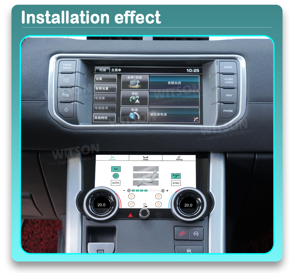 Painel Climatronic Digital 3D Range Rover Evoque L551 L538 2012-2020 - Image 12